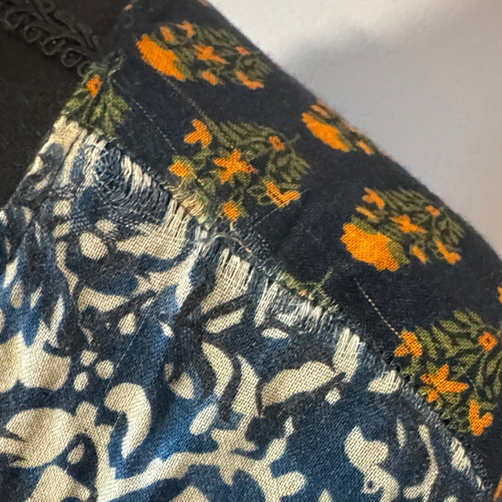 Free people Bohemian Navy Floral Maxi Dress - Picture 7 of 7